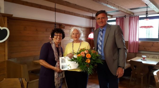 Karin Schwarz feiert Jubiläum:  Sie ist seit 25 Jahren Vorsitzende des Fördervereins